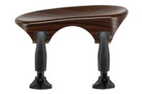 Wittner kinsteun, middenkinsteun (gecentreerd) viool 3/4, high-tech kunststof, anatomisch gevormd, allergiegetest, met schroevendraaier, palissanderkleur, Made in Germany, 253121P