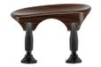 Wittner kinsteun, middenkinsteun (gecentreerd) viool 3/4, high-tech kunststof, anatomisch gevormd, allergiegetest, met schroevendraaier, palissanderkleur, Made in Germany, 253121P