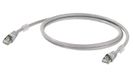 Weidmüller câble réseau Cat6a S/FTP 0,2 m gris