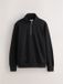 Next Heren Sweatshirt van jersey met hoog katoengehalte en kwartrits - Zwart