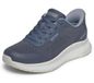Skechers Baskets BOBS Squad 4 Essential Look pour femme, bleu marine, 42 EU