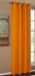 Gardinenbox Gordijn ondoorzichtige sjaal met micro satijnen ogen, mat -20405-, 20405, oranje, 245 x 140 cm