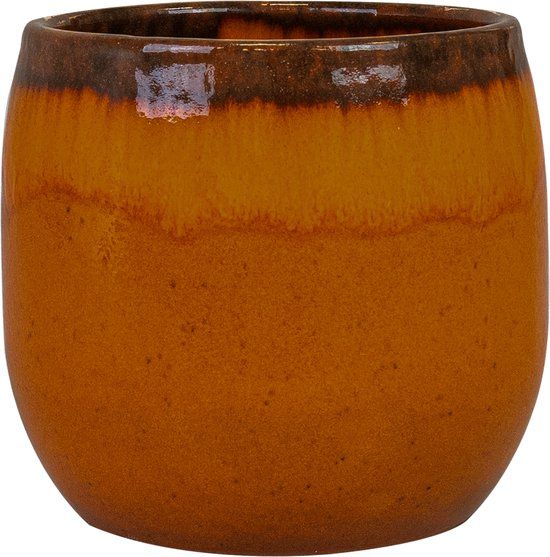 Ter Steege Bloempot Oranje - D 15 cm - H 13 cm