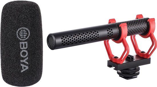 Boya BY-BM2040 - On-Cameras Microfoon - Spraak - Universeel
