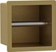 Fortifura Calvi Toiletrolhouder - inbouw - geborsteld messing (goud)