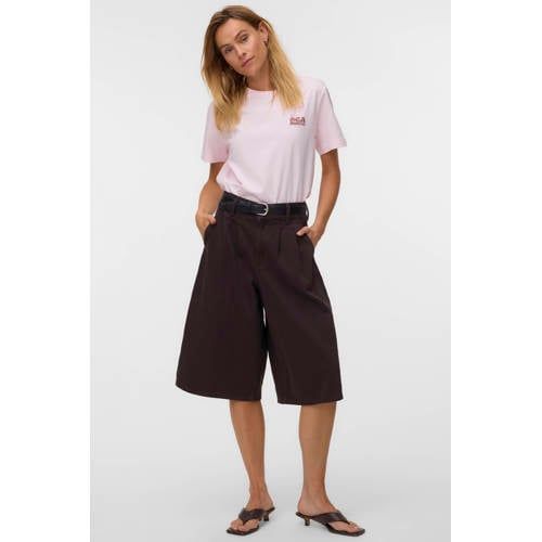 VERO MODA T-shirt lichtroze