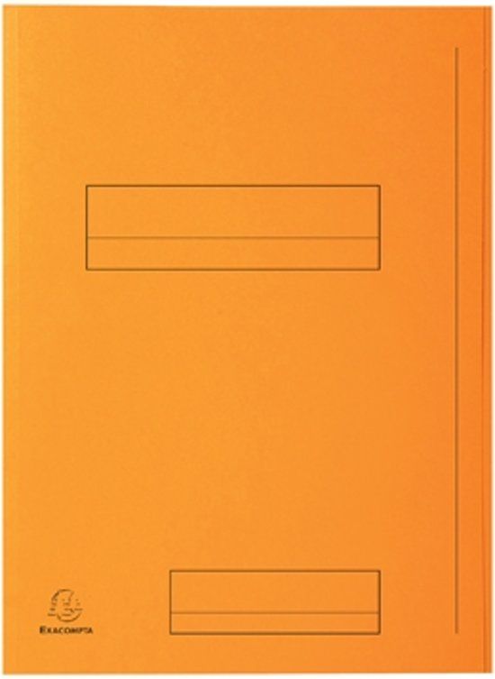 Exacompta Jura 250 - Dossiermap - 2 flappen - oranje