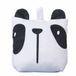 Les Petites Deurstopper 1 kg van stof in fluwelen look, panda-decor