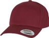 Flexfit 5-Panel Curved Classic Snapback Pet - Rood