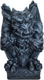 Relaxdays Gargoyle figuur - 28x42x28 cm - grijs
