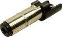 Cliff FC6814775 Connecteur basse tension Fiche, droit 5.5 mm 2.5 mm Noir 1 pièce(s)