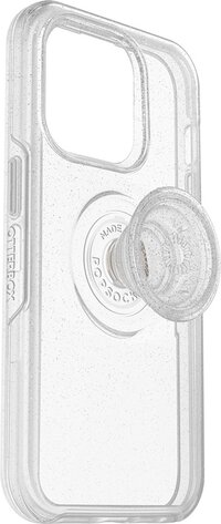 OtterBox cover iphone 14 pro max pop symmetry scintillant transparant, glitter