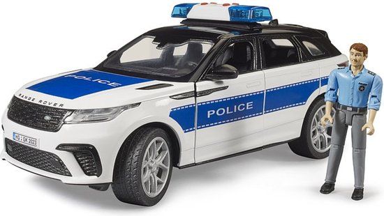 Bruder Range Rover Velar Politieauto met figuur en licht en geluid