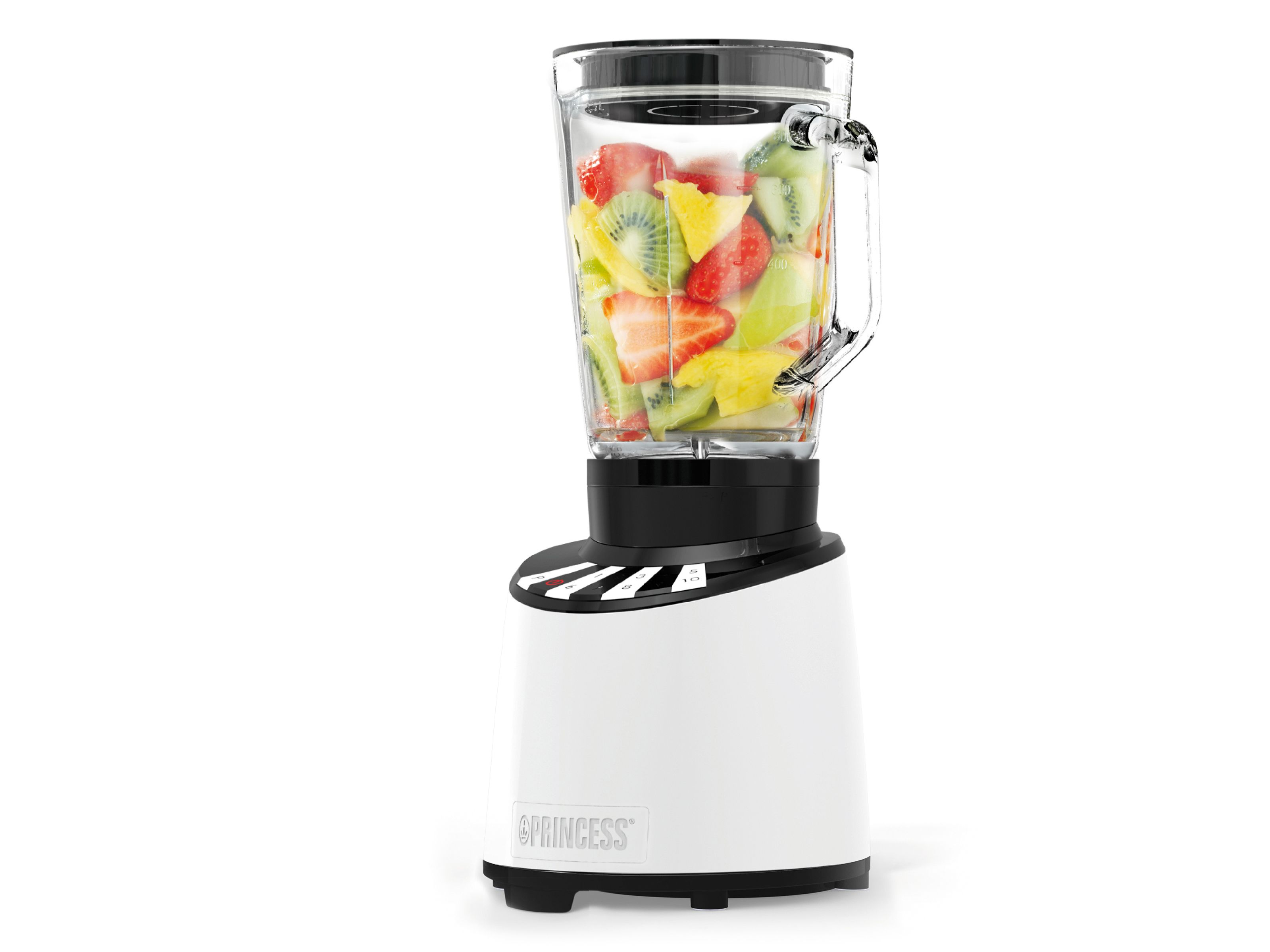 Princess Piano Blender - 10 Speed - 1.5L - Black/White