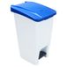 Manutan Expert Mobiele afvalbak met pedaal - 60 l