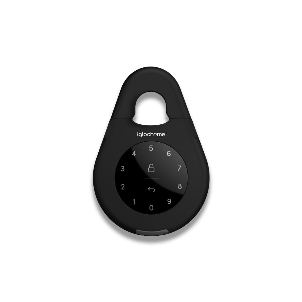 igloohome Keybox 3 Smart Lock - Black, Bluetooth, Code, IP66, AAA Battery