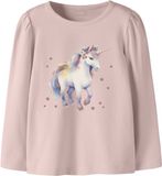 NAME IT NMFKIMIA LS TOP BOX Meisjes Lange mouwen shirts Maat 92 Katoen Elastaan Lotus