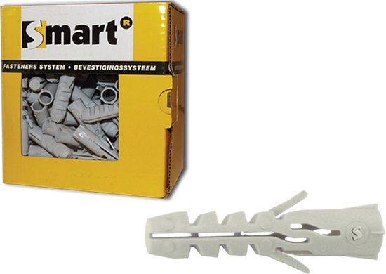 pgb-Europe SMART | Nylon spreidplug zndr boord SMART Ø 4x20 | 200 st