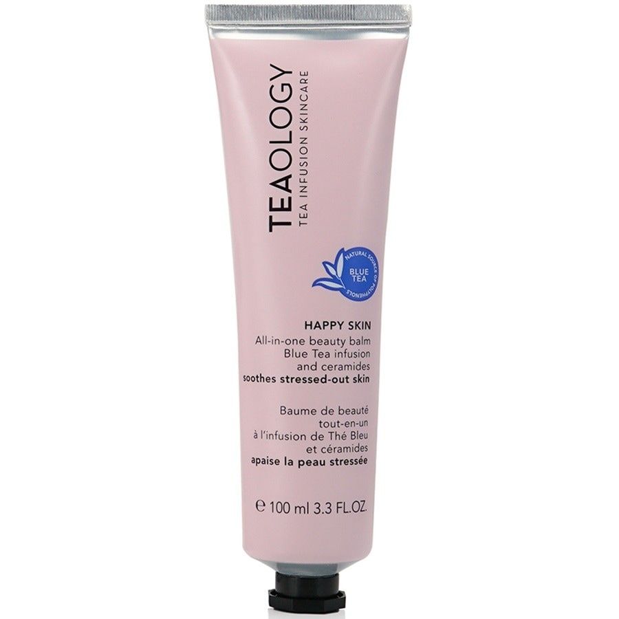 Teaology Happy Skin - Alles-in-één Beauty Balm - Gezichtscrème, Gezichtsmasker & Primer - Verzacht en Verheldert - 100 ml