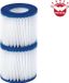 Wehncke Cartouche de filtre pour piscine, lot de 2
