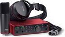 Focusrite Scarlett 4th Gen 2i2 Studio Bundel - USB audio interface, 2 in / 2 uit - Zwart