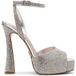 Steve Madden Sass-r Sandales Strass Taille : 39 | Escarpins Outlet | Femme | Marron