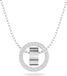 Swarovski Hollow Ketting Metaal Rosekleur Transparant Swarovski kristal