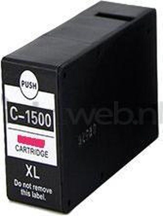 Merkloos Huismerk Canon PGI-1500XL Magenta Hoge capaciteit Inktcartridge