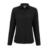Craghoppers Expert Womens Kiwi Long Sleeved Shirt CES002 - Black - 42 (16)