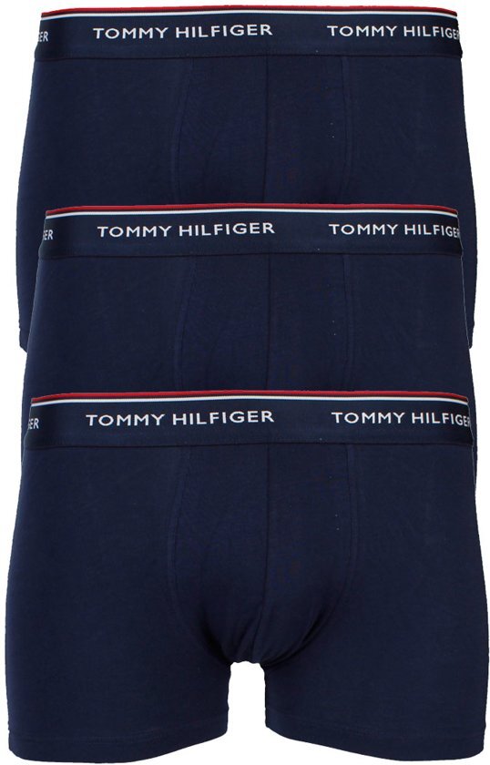 Tommy Hilfiger Trunk 3-pack Premium - short - Heren - Maat L - blauw