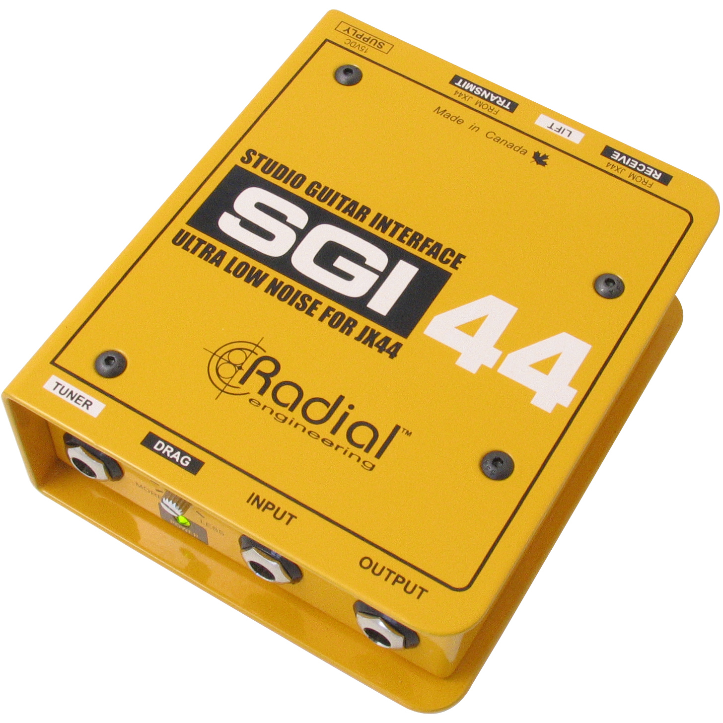 Radial SGI44 remote guitar interface voor JX44 met tuner output