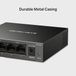 Mercusys MS105GS commutateur réseau Non géré Gigabit Ethernet (10/100/1000) Noir