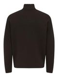 ONLY&SONS - ONSBLAKE DS HIGH NECK CARDIGAN KNIT NOOS - Heren - Cardigans - L - Coffee Bean