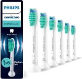 Philips HX6016/87 C1 White, 6-pack toothbrush heads for electric toothbrushes