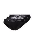 G-STAR 3-pack dames slips zwart