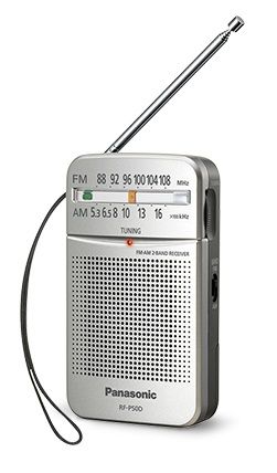 Panasonic RF-P50D Draagbare Digitale Radio - Zilver