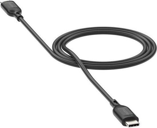 Mophie Essentials USB-C naar USB-C Kabel 60W 3 Meter Zwart