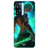 Maniacase Etui Oppo A57 4G One Piece Zoro 3D Manga Anime Fanart