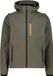 CMP Softshell waterdichte jas voor heren, olijf, maat S