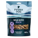 PrimaDog Wild Bites traktaties voor honden, eend en echinacea, 150 g