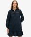 Superdry Robe-chemise en Dentelle Mélangée Bleu Marine Taille: 40