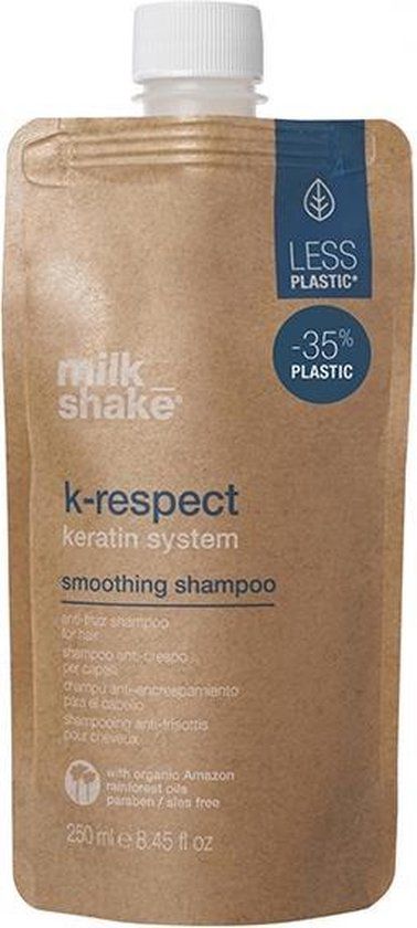 K-Respect Smoothing Milk_Shake Shampoo 250 ml - Unisex - Normaal haar