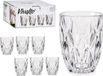 Vivalto Bol Glas Diamant Kristal Transparant (270 ml)
