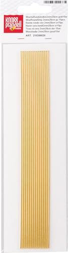 KnorrPrandell 8306028 Wasstrips, 2 mm/20 cm, goud