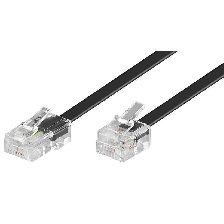 Goobay 15 m RJ 11 RJ 45 Cable