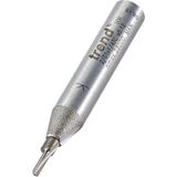 Trend Professioneel Enkelsnijdende Frees, 1/4 Inch Schacht, 1.5Mm Snijdiameter, 6Mm Snijlengte, Hardmetalen Punt (Tct), 2/01X1/4Tc