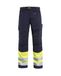 Blakläder 18691514 Multinorm-winterbroek, marineblauw/geel, maat C50