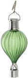 Cepewa Solar LED ballonhanger - groen - H17 cm - luchtballon - tuinverlichting/buitenlamp