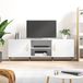 Maison Exclusive - Meuble TV blanc 150x30x50 cm Matériau dérivé du bois