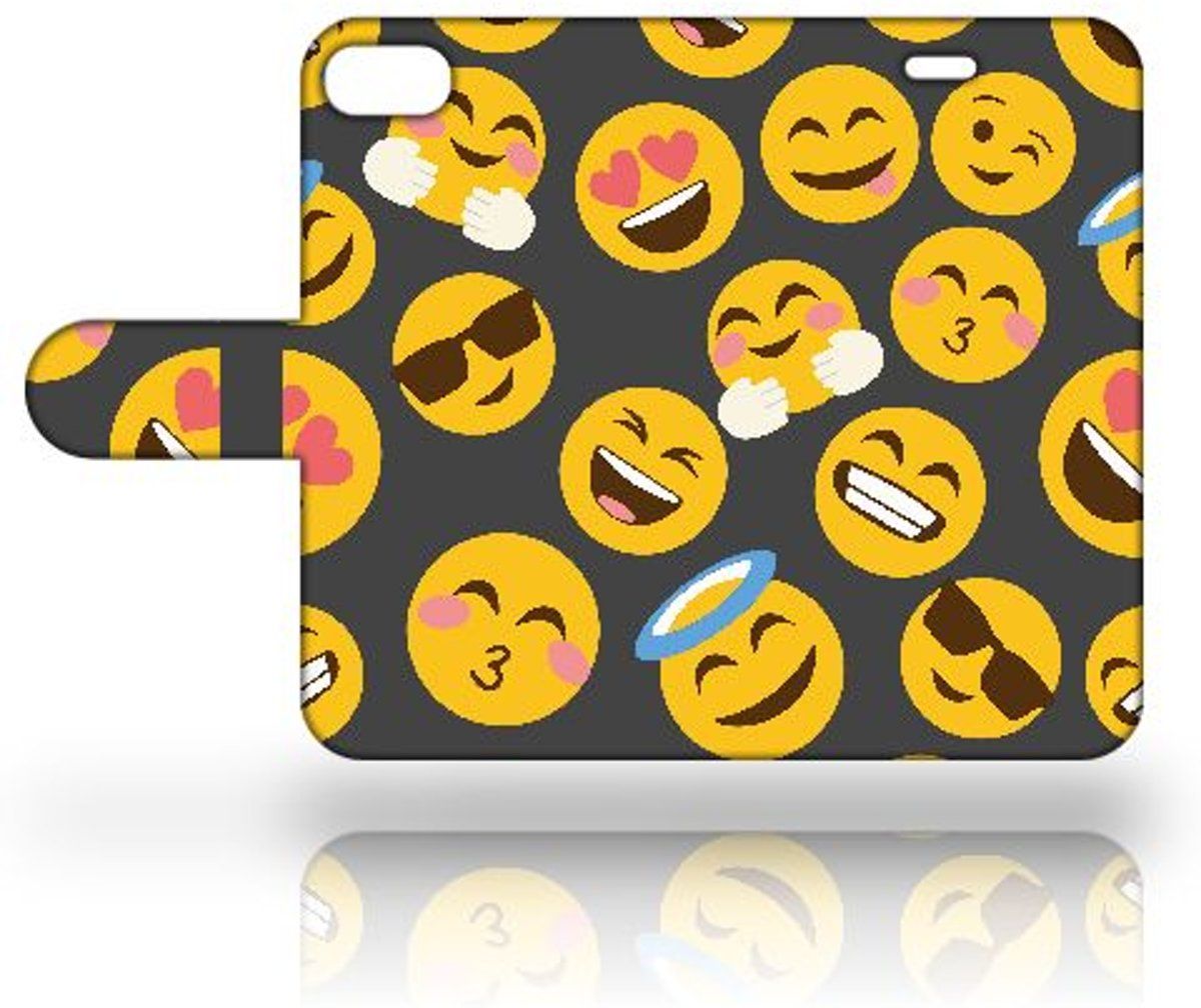 B2Ctelecom Apple iPhone 7 8 Uniek Ontworpen Telefoonhoesje Emoji s